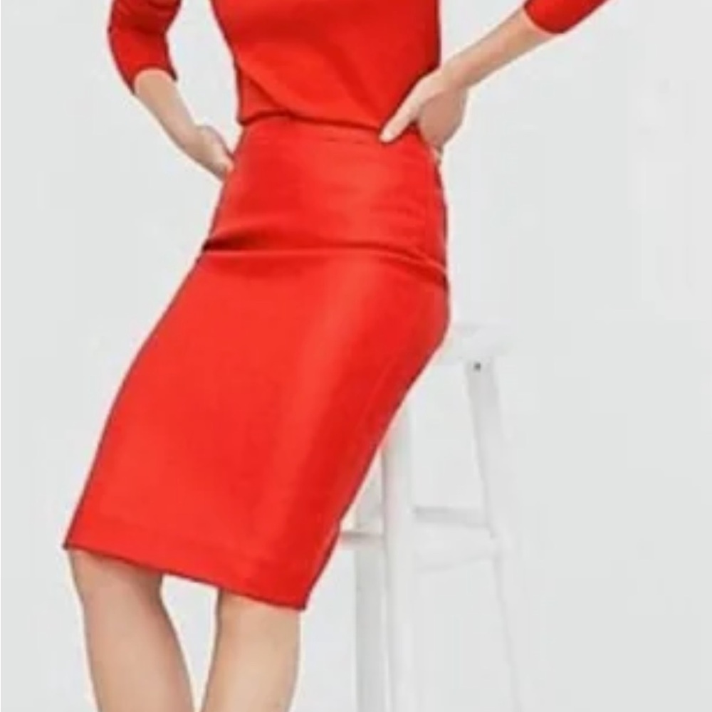J Crew Pencil No 2 Wool Skirt